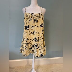 Urban Outfitters Nova Ruffle Frock Dress - M